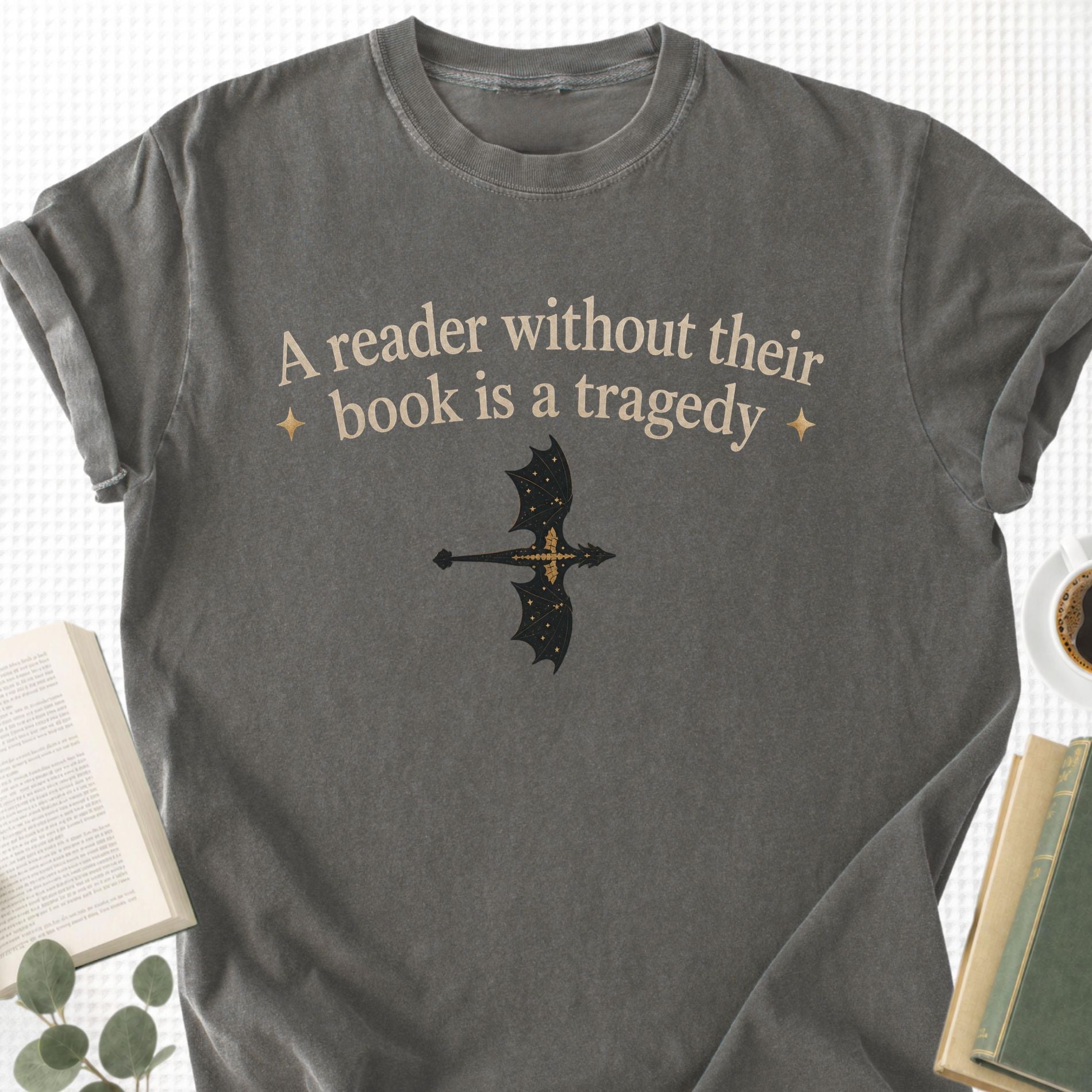 A Reader Without The Book is a tragedy Unisex T-Shirt - Book Social Club