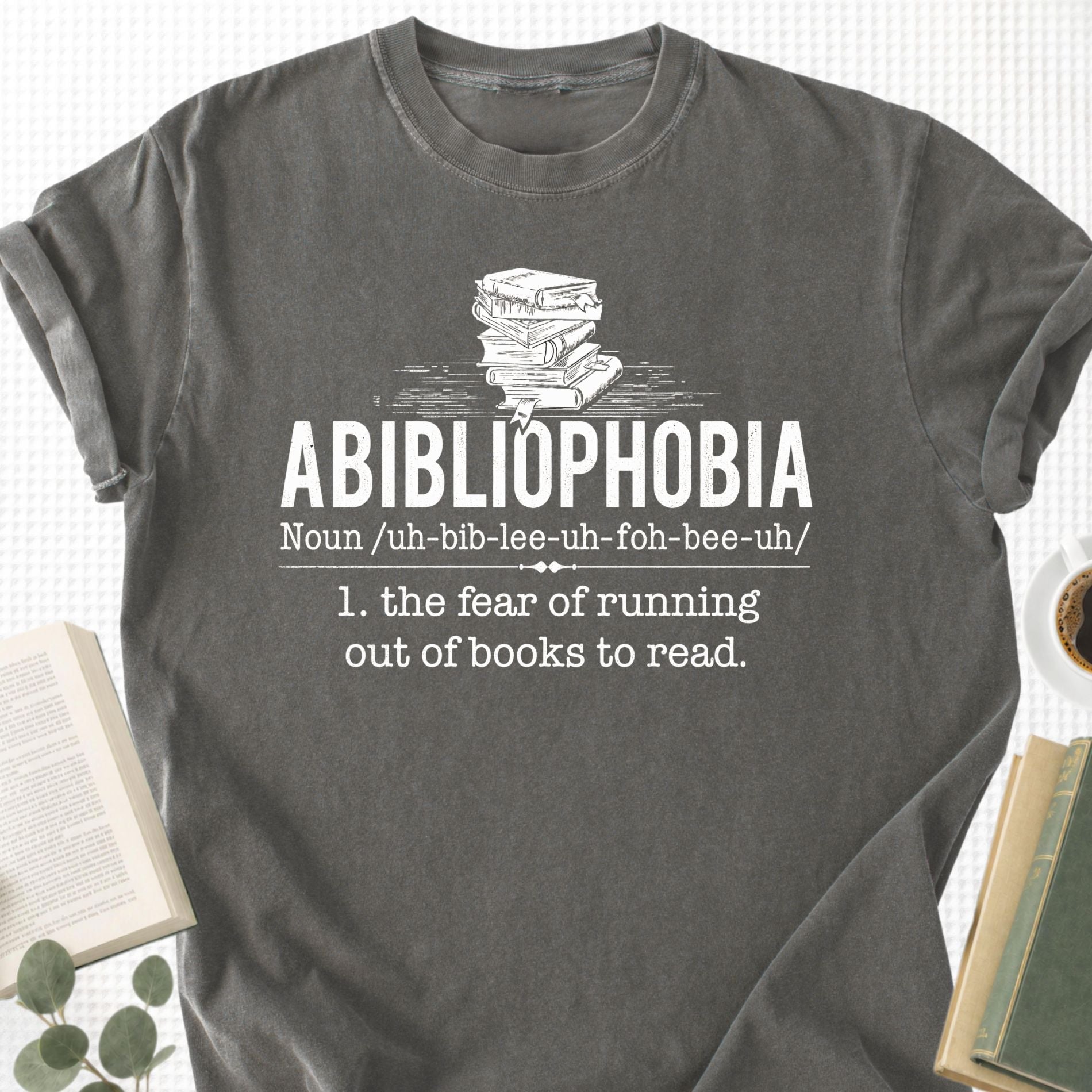 Abibliophobia Unisex T-Shirt - Book Social Club