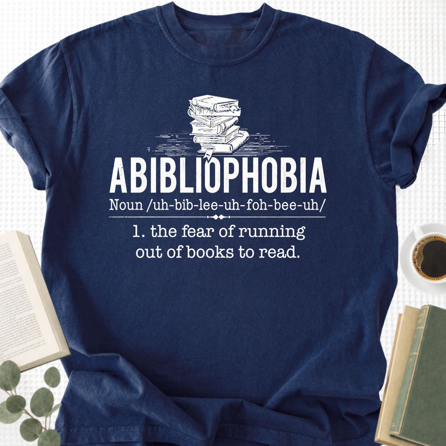 Abibliophobia Unisex T-Shirt - Book Social Club