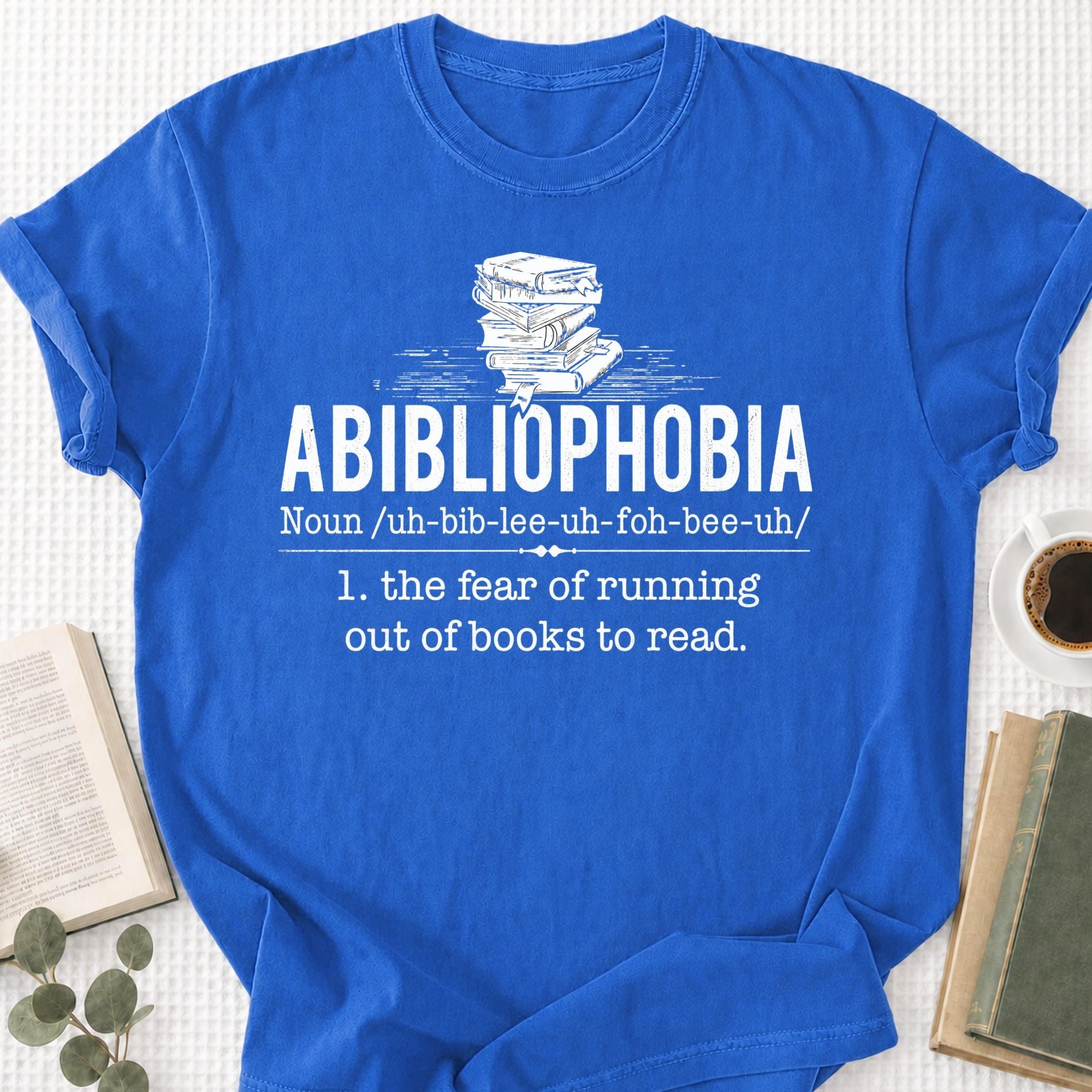 Abibliophobia Unisex T-Shirt - Book Social Club