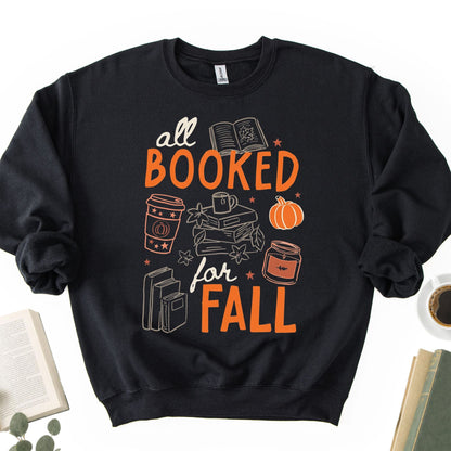 All Booked for Fall Unisex Sweatshirt - Book Social Club