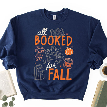All Booked for Fall Unisex Sweatshirt - Book Social Club
