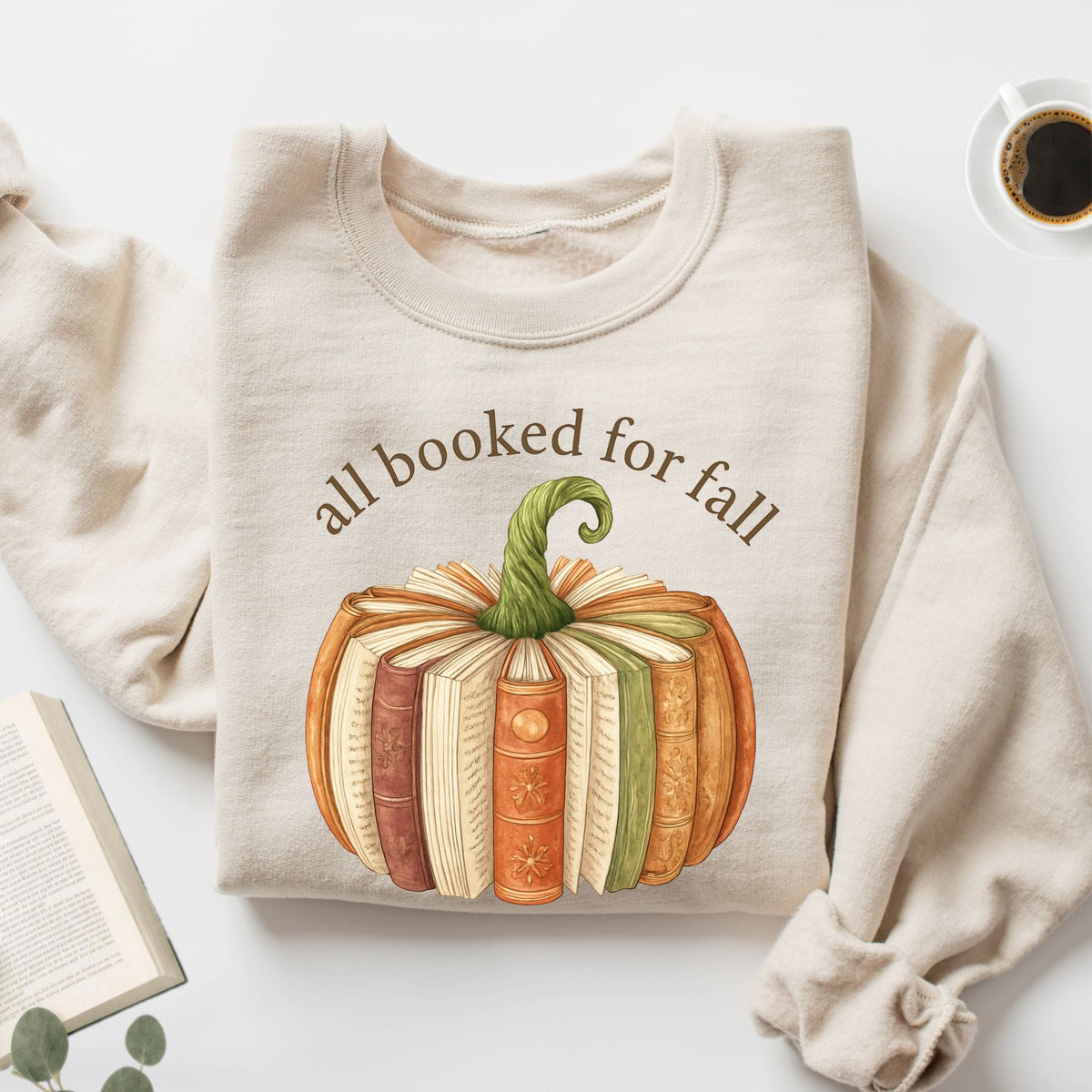All Booked For Fall Unisex Sweatshirt - Book Social Club