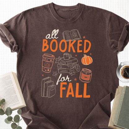 All Booked for Fall Unisex T-Shirt - Book Social Club