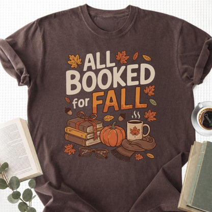 All Booked for Fall Unisex T-Shirt - Book Social Club