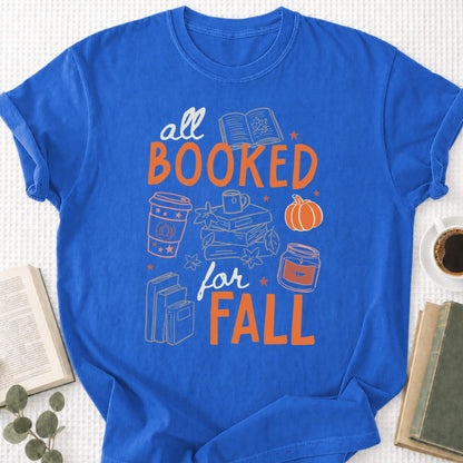 All Booked for Fall Unisex T-Shirt - Book Social Club