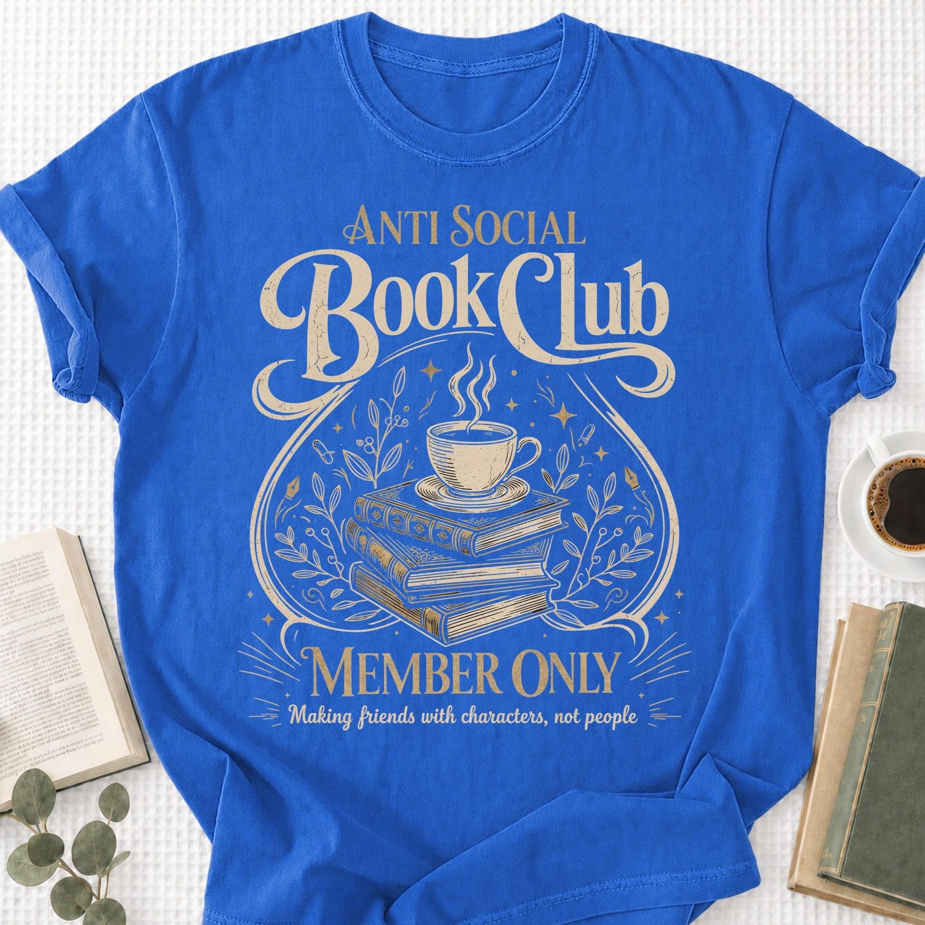 Anti Social Book Club Unisex T-Shirt - Book Social Club