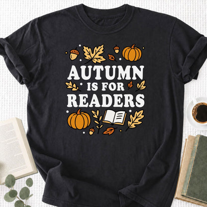Autumn Is For Readers Unisex T-Shirt - Book Social Club