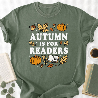 Autumn Is For Readers Unisex T-Shirt - Book Social Club
