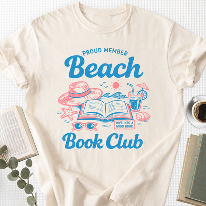 Beach Book Club Unisex T-Shirt - Book Social Club