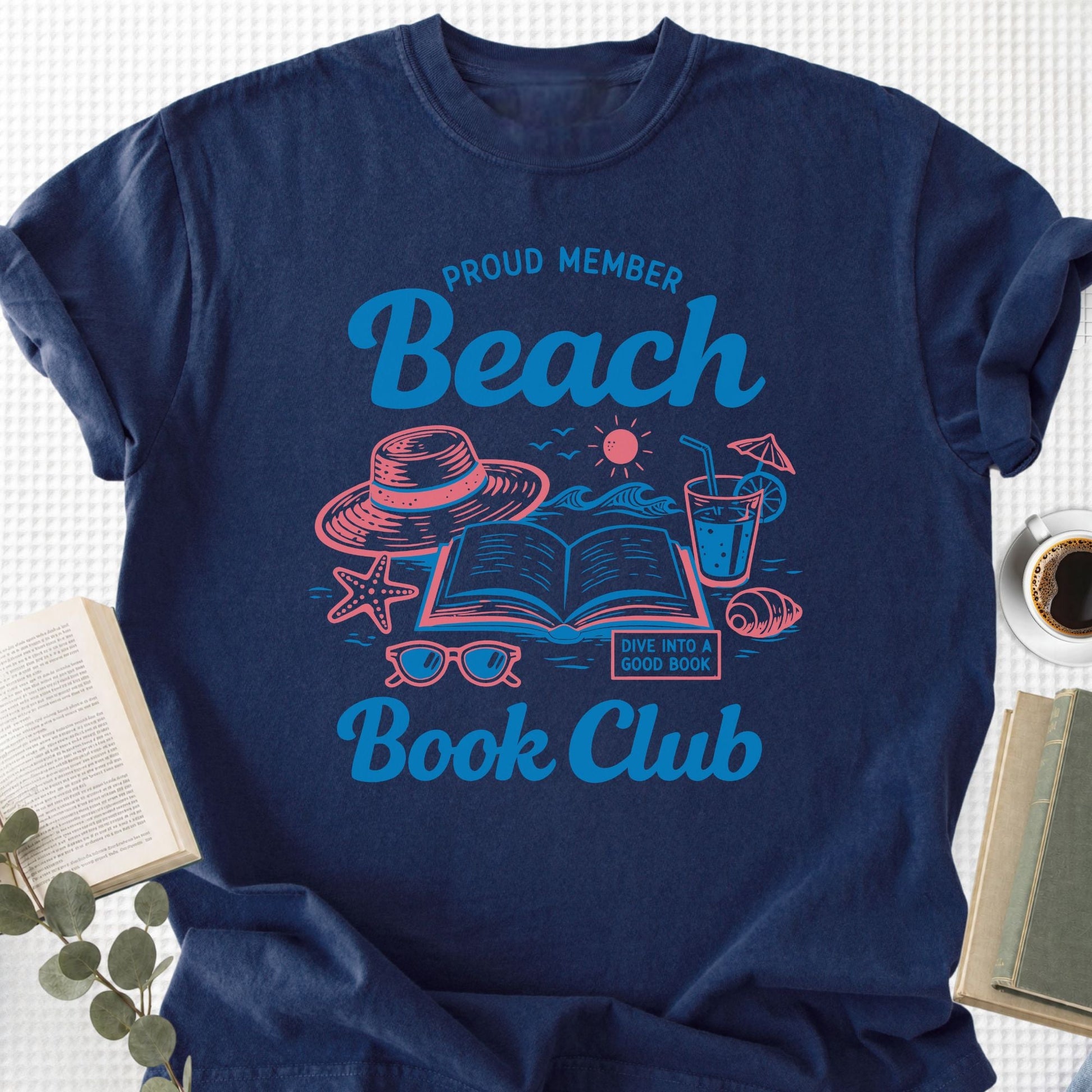 Beach Book Club Unisex T-Shirt - Book Social Club
