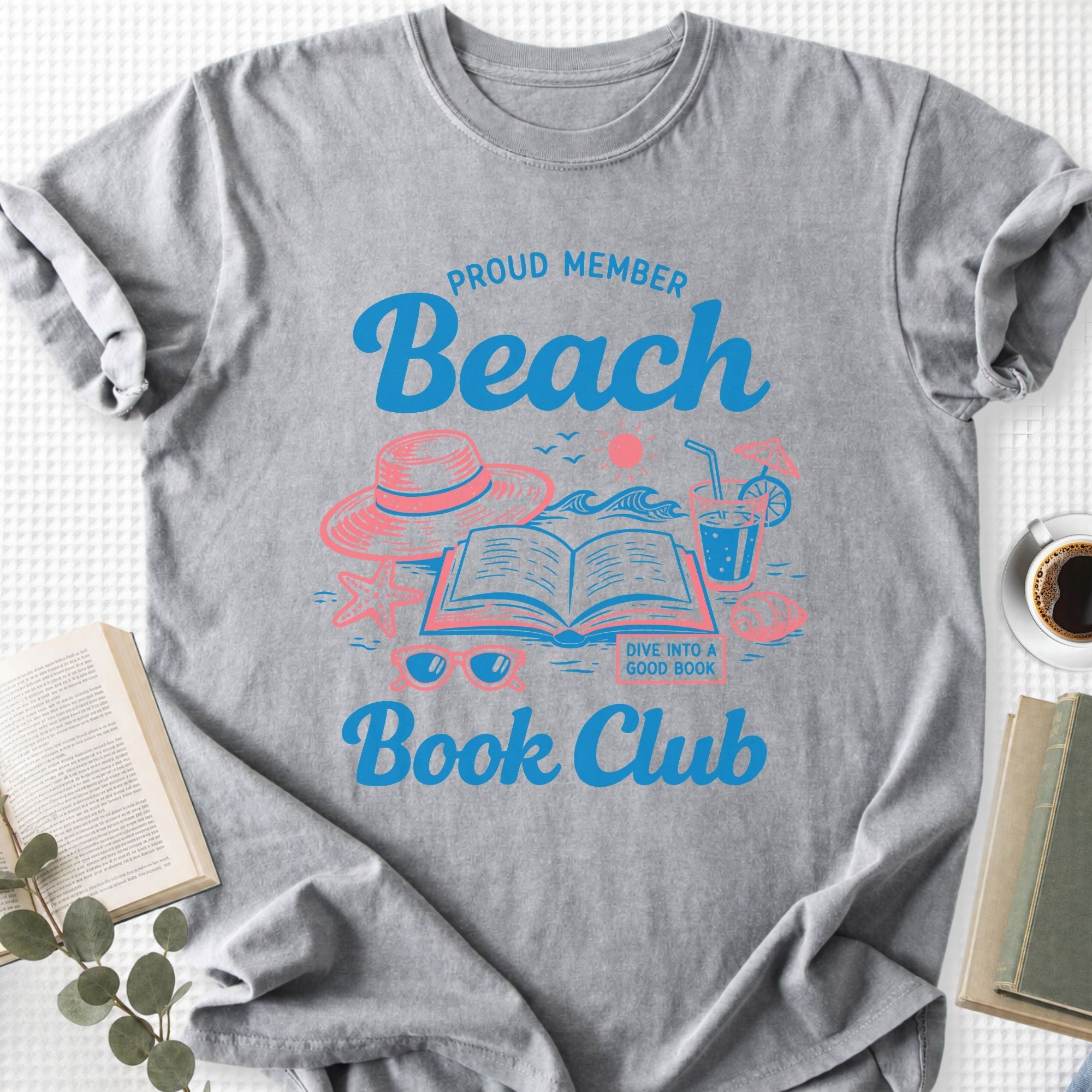 Beach Book Club Unisex T-Shirt - Book Social Club