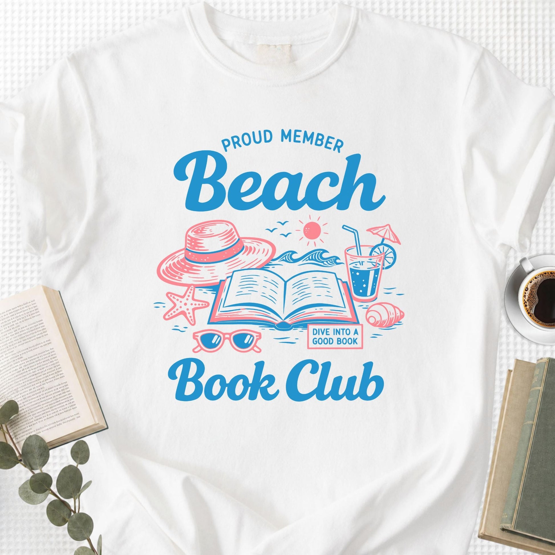 Beach Book Club Unisex T-Shirt - Book Social Club