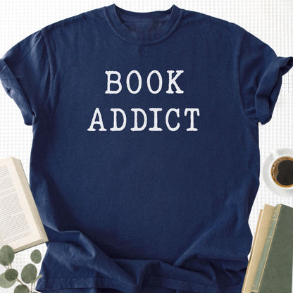 Book Addict Unisex T-Shirt - Book Social Club