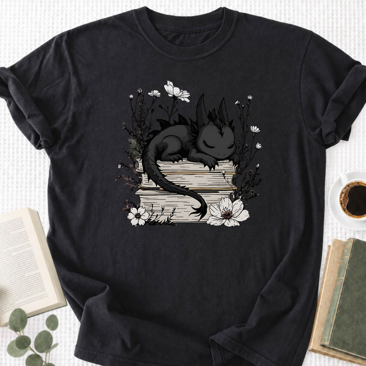 Book Dragon Unisex T-Shirt - Book Social Club