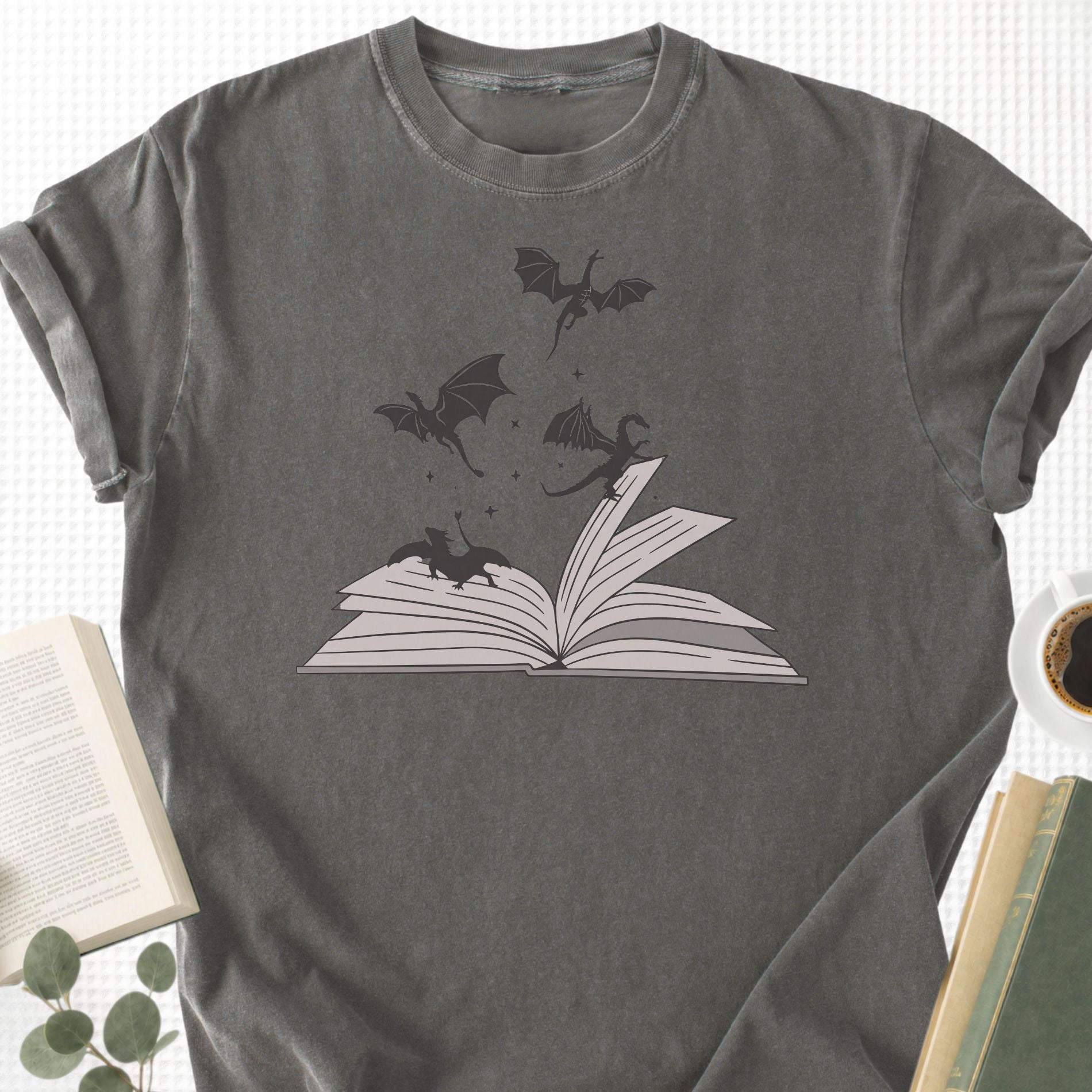 Book Dragon Unisex T-Shirt - Book Social Club