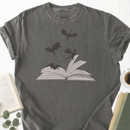 Book Dragon Unisex T-Shirt - Book Social Club