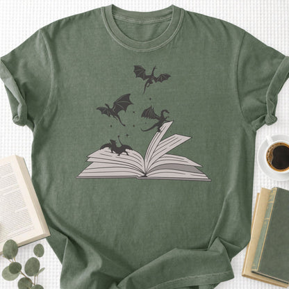 Book Dragon Unisex T-Shirt - Book Social Club