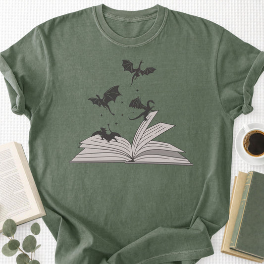 Book Dragon Unisex T-Shirt - Book Social Club
