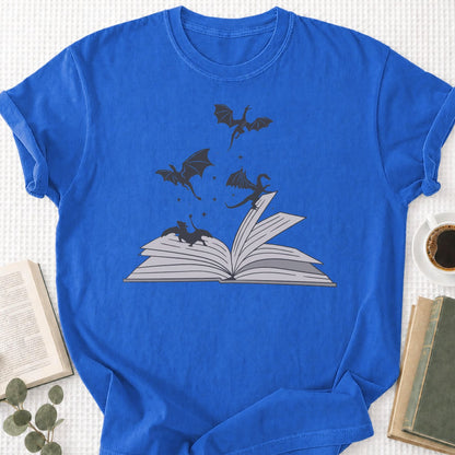 Book Dragon Unisex T-Shirt - Book Social Club