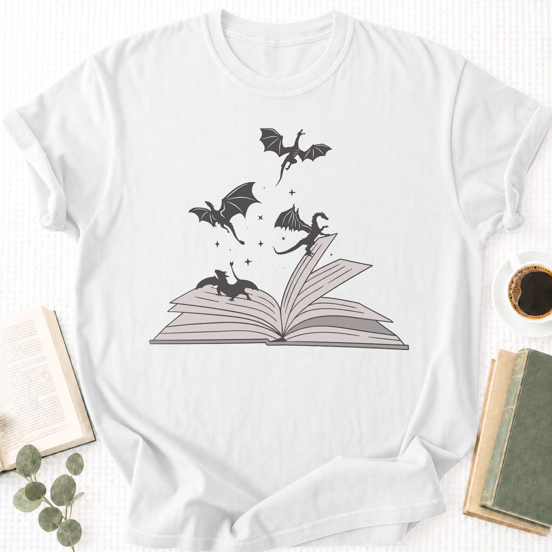 Book Dragon Unisex T-Shirt - Book Social Club