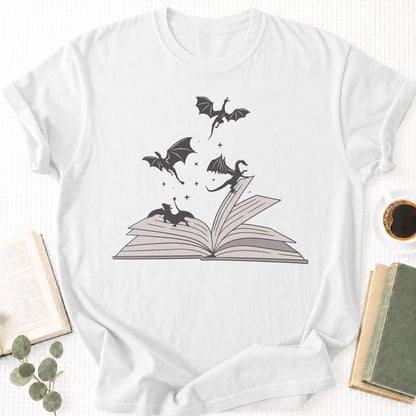 Book Dragon Unisex T-Shirt - Book Social Club