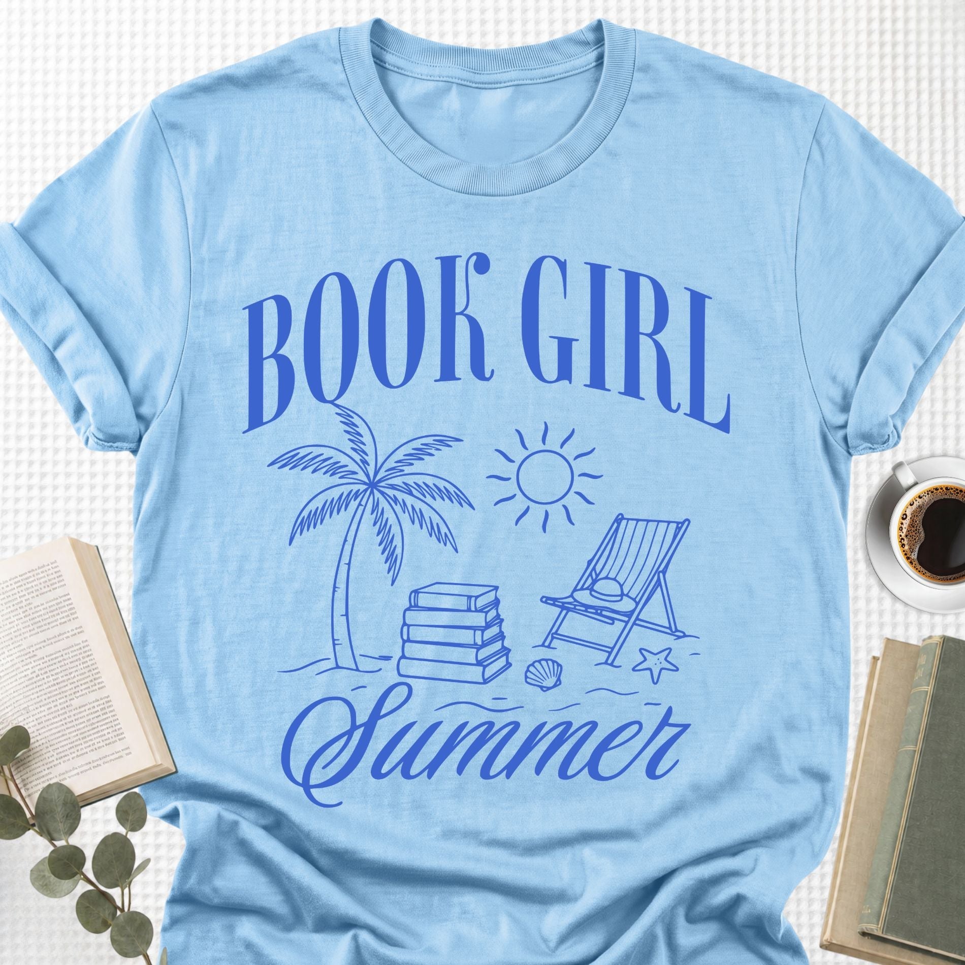 Book Girl Summer Unisex T-Shirt - Book Social Club