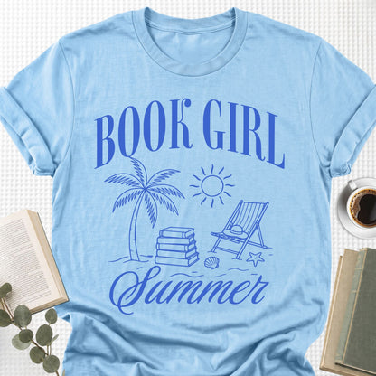 Book Girl Summer Unisex T-Shirt - Book Social Club