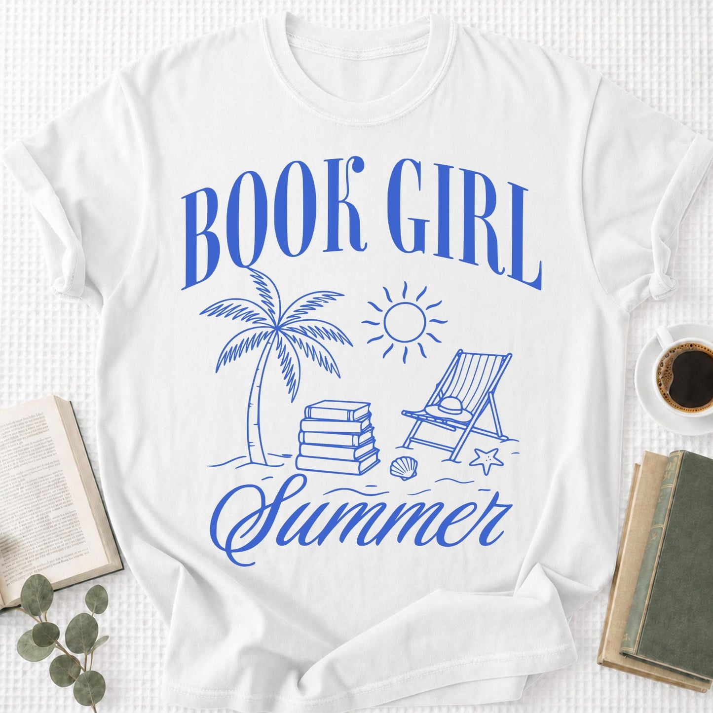 Book Girl Summer Unisex T-Shirt - Book Social Club