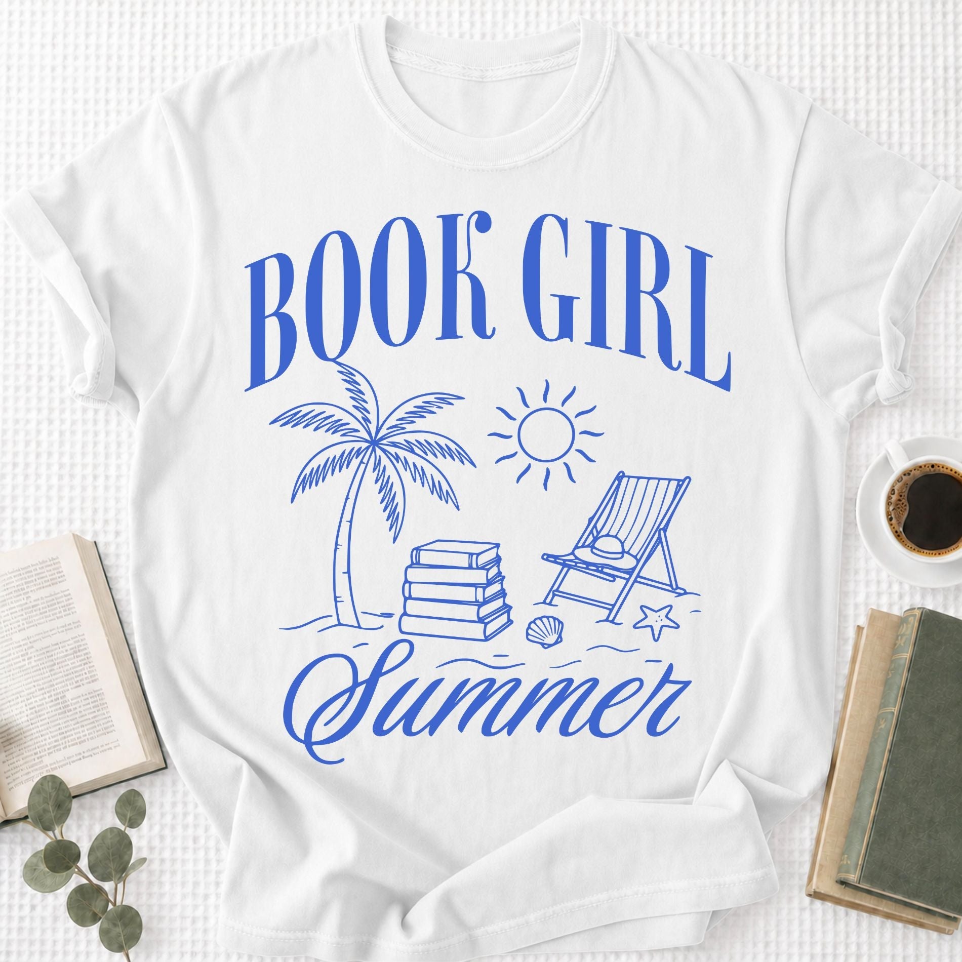 Book Girl Summer Unisex T-Shirt - Book Social Club