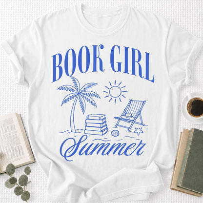 Book Girl Summer Unisex T-Shirt - Book Social Club