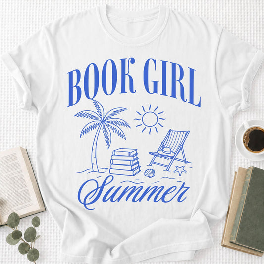 Book Girl Summer Unisex T-Shirt - Book Social Club