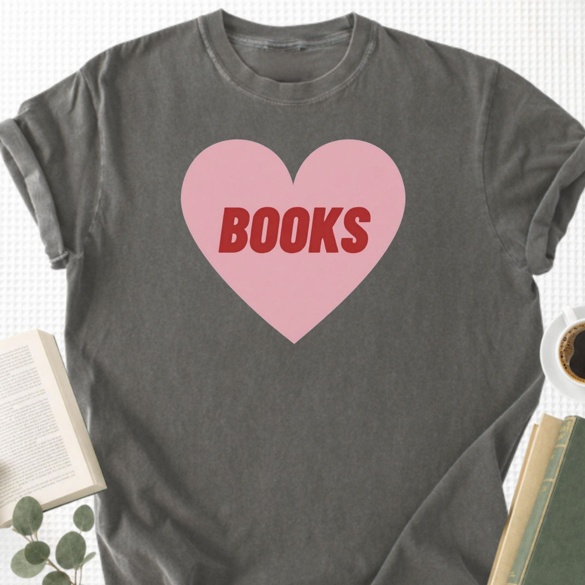 Book Heart Unisex T-Shirt - Book Social Club