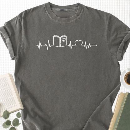 Book in a Heartbeat Unisex T-Shirt - Book Social Club