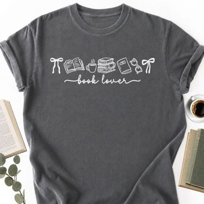 Book Lover Coquette Unisex T-Shirt, Bookish Gift for Women - Book Social Club