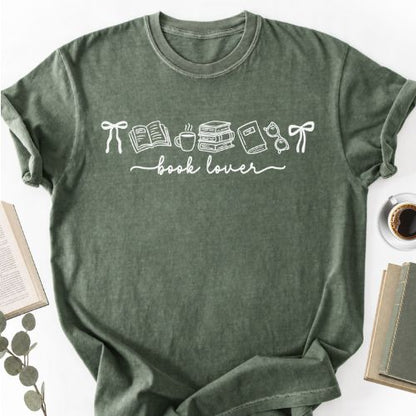Book Lover Coquette Unisex T-Shirt, Bookish Gift for Women - Book Social Club