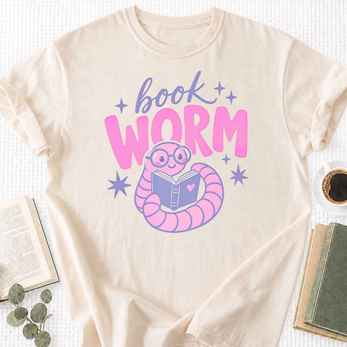 Book Worm Unisex T-Shirt - Book Social Club