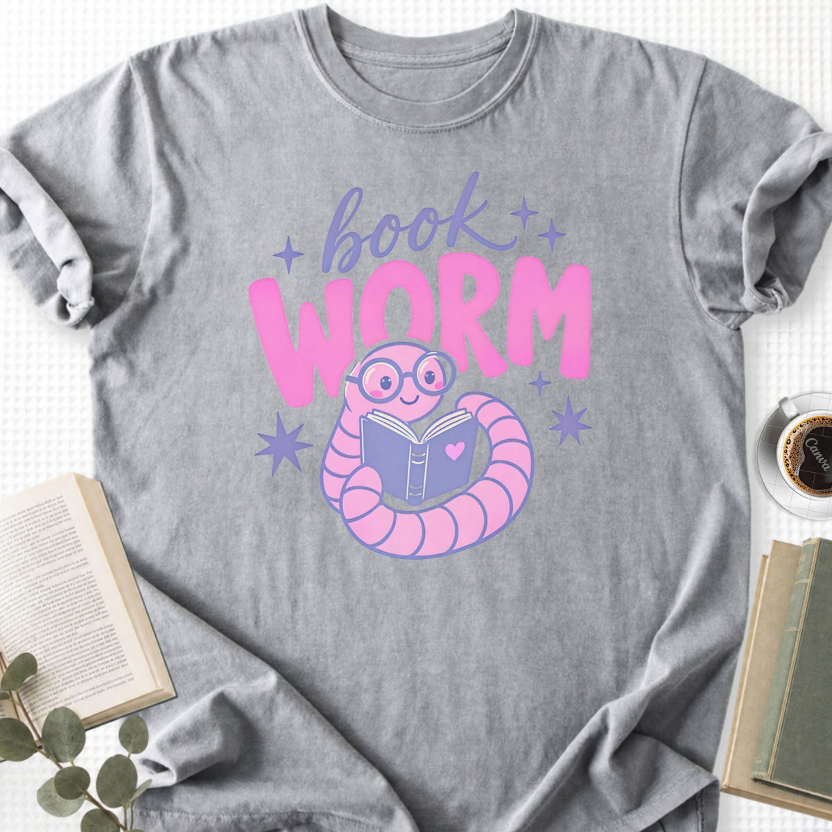 Book Worm Unisex T-Shirt - Book Social Club