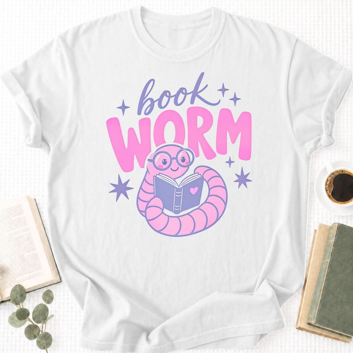 Book Worm Unisex T-Shirt - Book Social Club