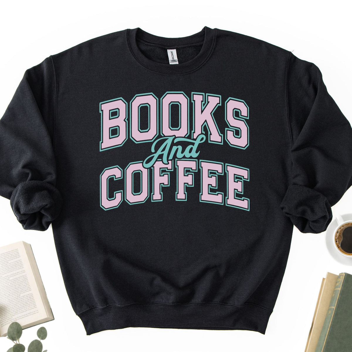 Books and Coffee Unisex Sweatshirt - Book Social Club