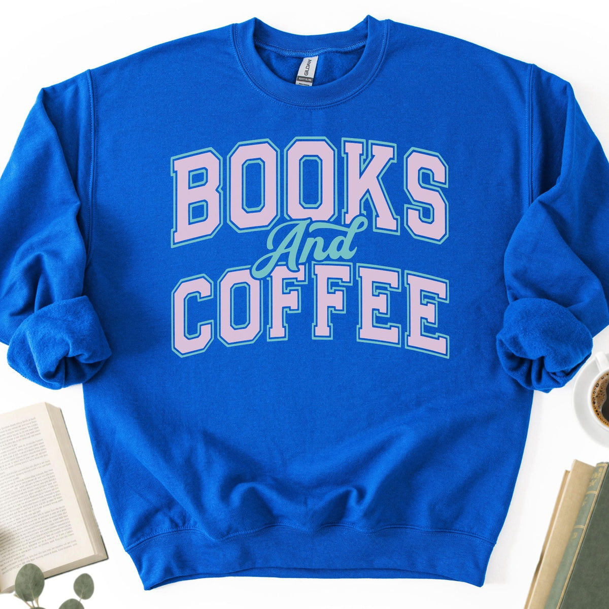 Books and Coffee Unisex Sweatshirt - Book Social Club