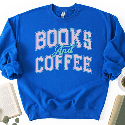 Books and Coffee Unisex Sweatshirt - Book Social Club