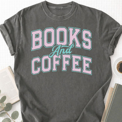 Books and Coffee Unisex T-Shirt - Book Social Club
