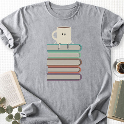 Books and Coffee Unisex T-Shirt - Book Social Club