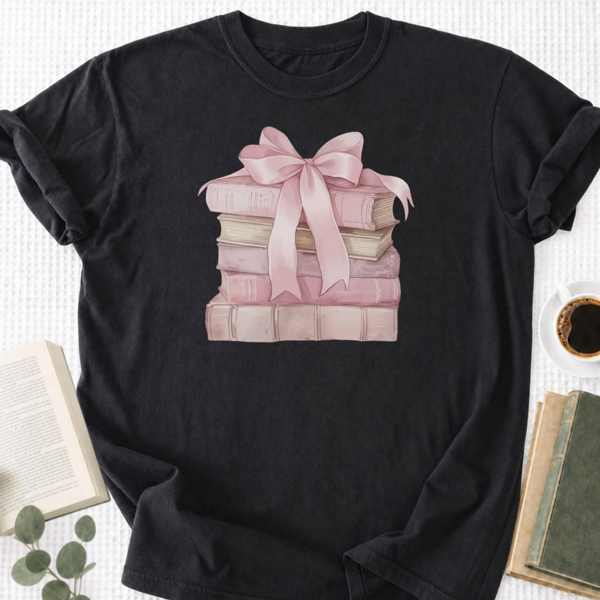 Books Bow Unisex T-Shirt - Book Social Club
