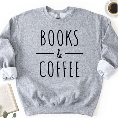 Books & Coffee Unisex Sweatshirt - Book Social Club