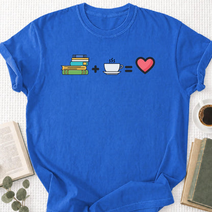 Books Plus Coffee Unisex T-Shirt - Book Social Club