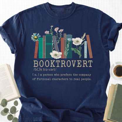 Booktrovert Unisex T-Shirt - Book Social Club
