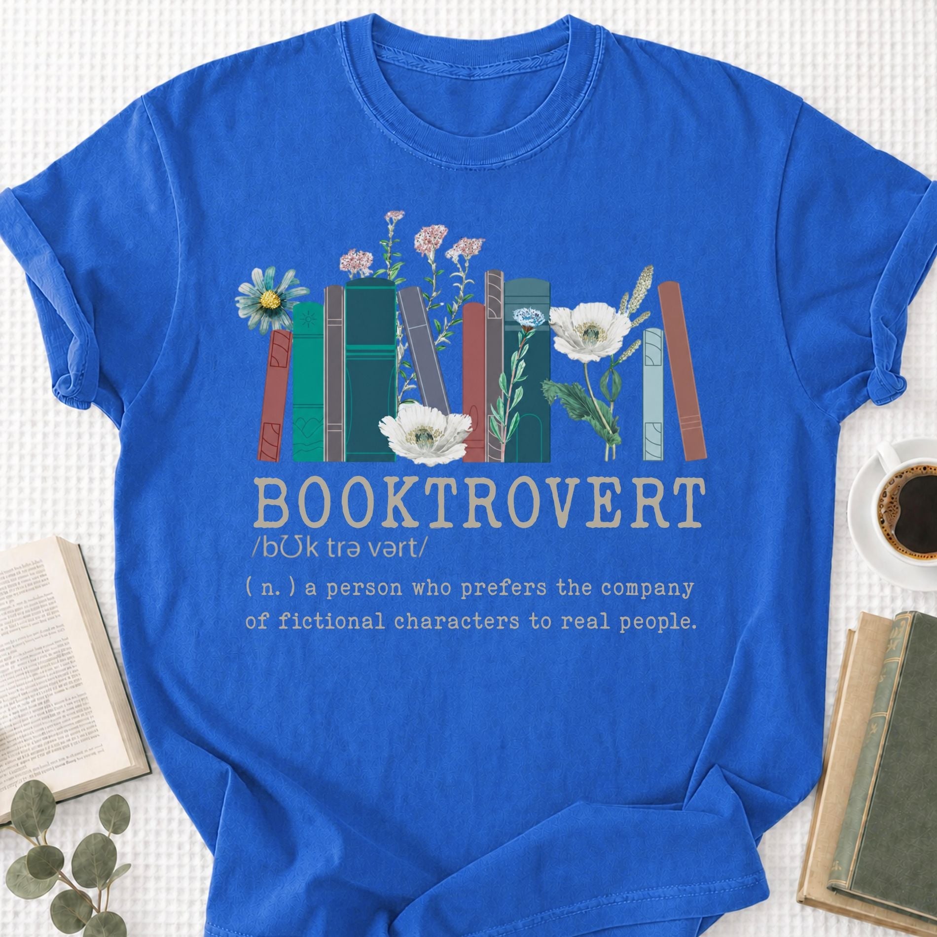 Booktrovert Unisex T-Shirt - Book Social Club