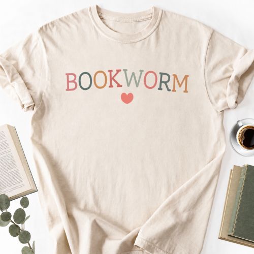 Bookworm Retro Unisex T-Shirt, Bookish Tee Gift - Book Social Club